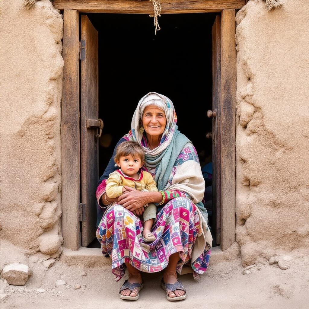 Elegant Portrait of a Man in Artistic Style