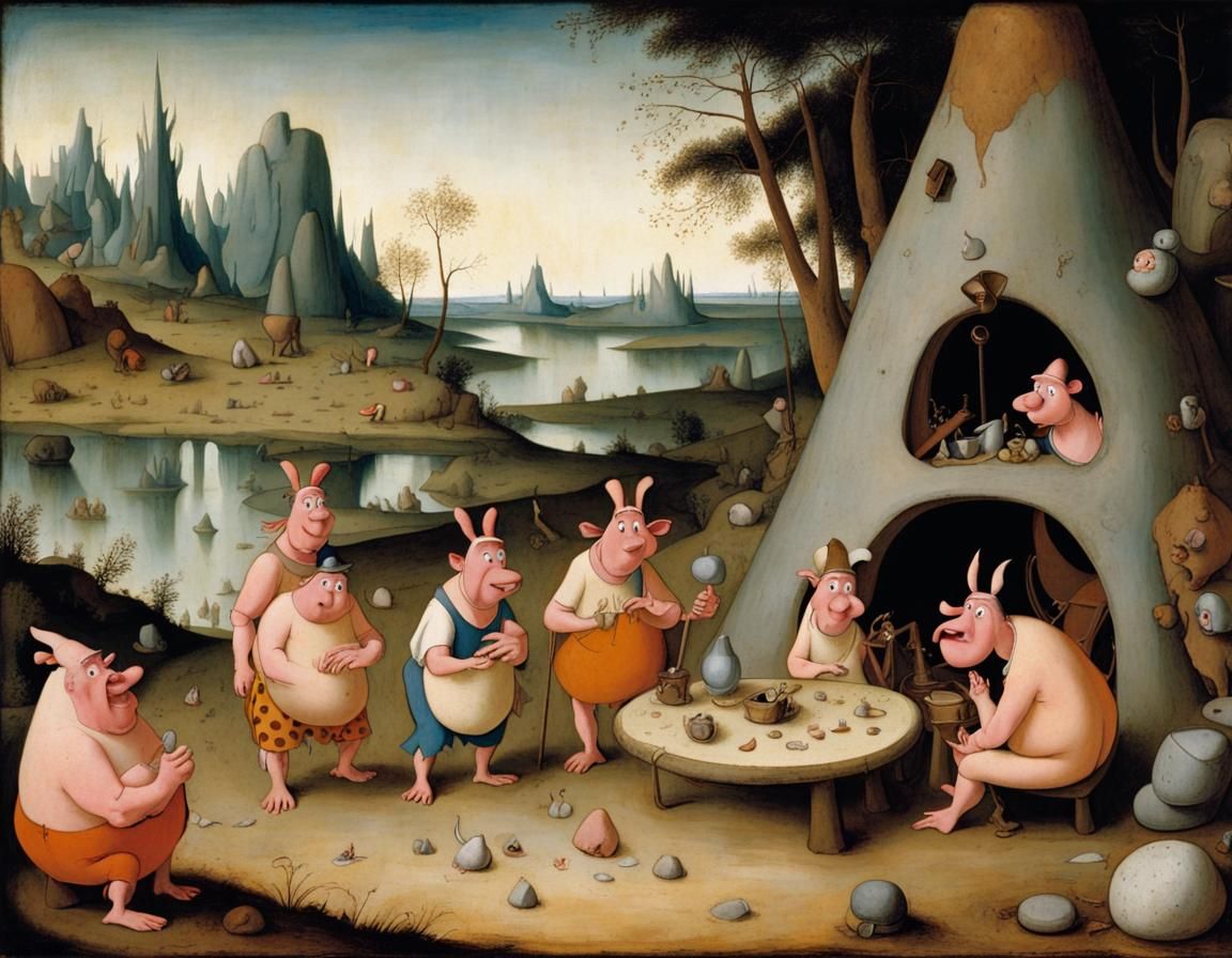 The Flintstones, Hieronymus Bosch