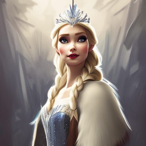Elsa's crystal crown