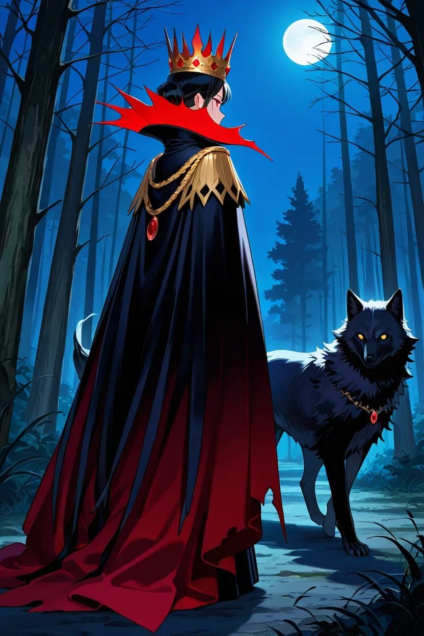 Dark queen me 👩🏻🌙🌃✨