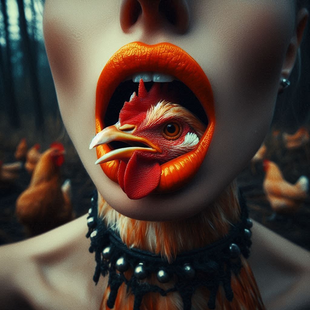 Portraits of a Serial Creator : Chicken Lips-Stick