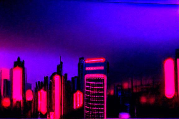 Cyberpunk city