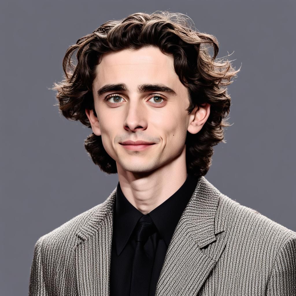 Timothée Chalamet - AI Generated Artwork - NightCafe Creator