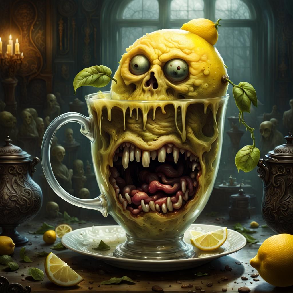 Don't put lemon in hot  by @Sarna