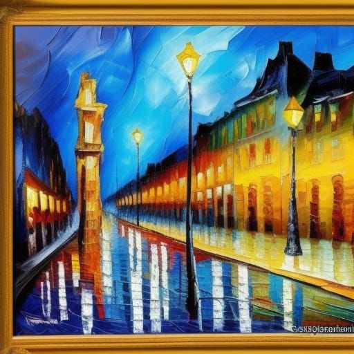 A walk at night