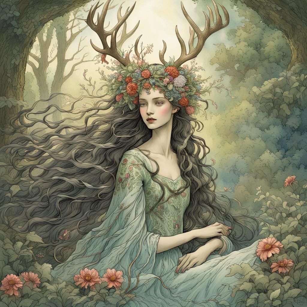 The Deer Goddess