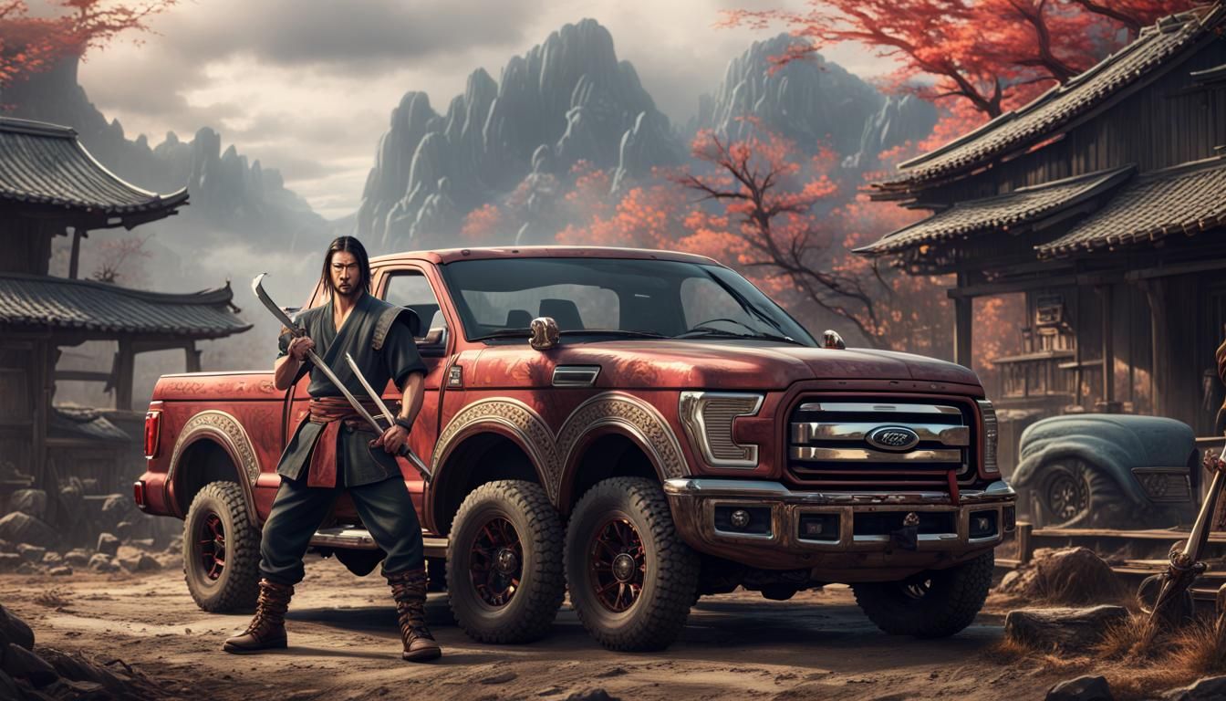 Asian Redneck Samurai