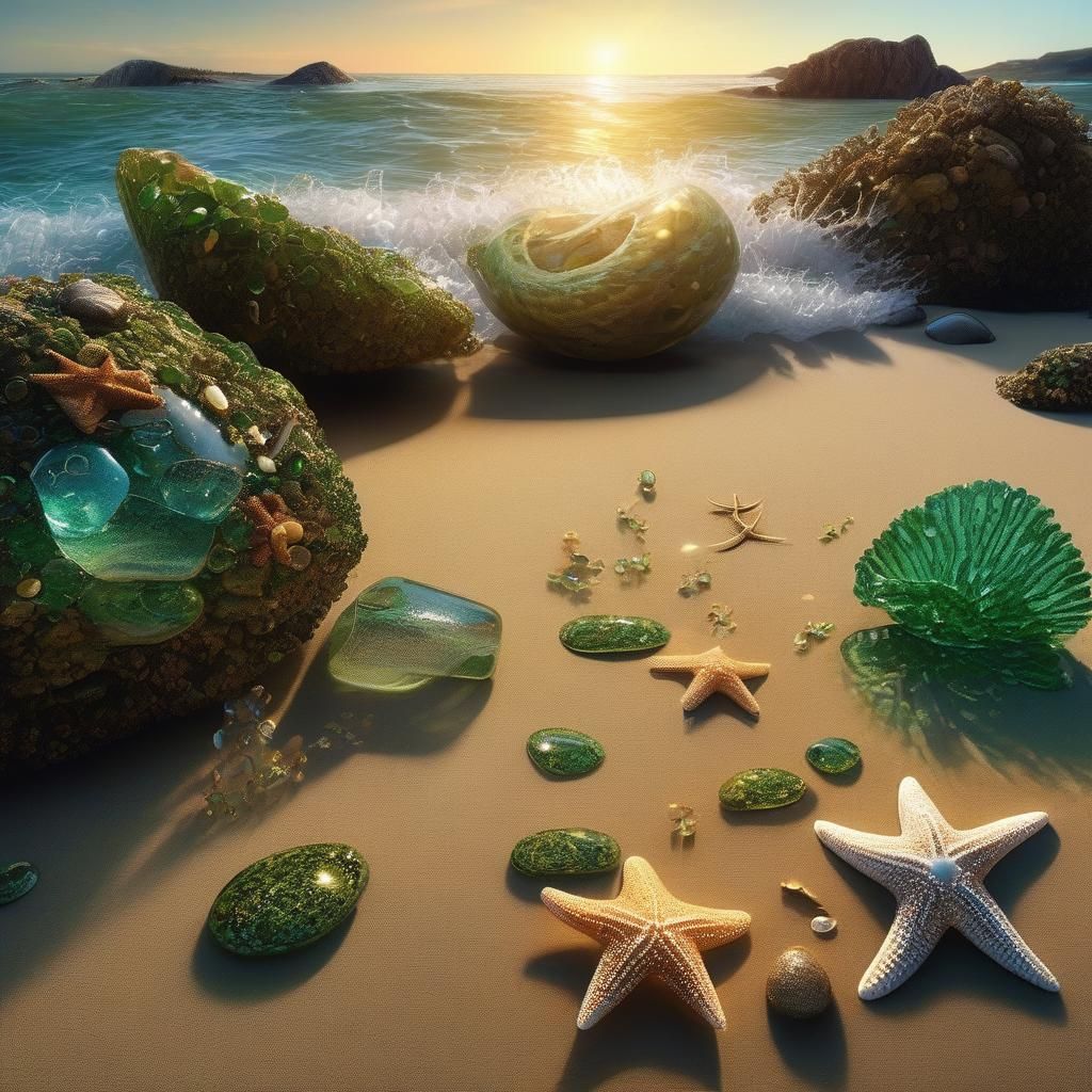 Treasures washed ashore