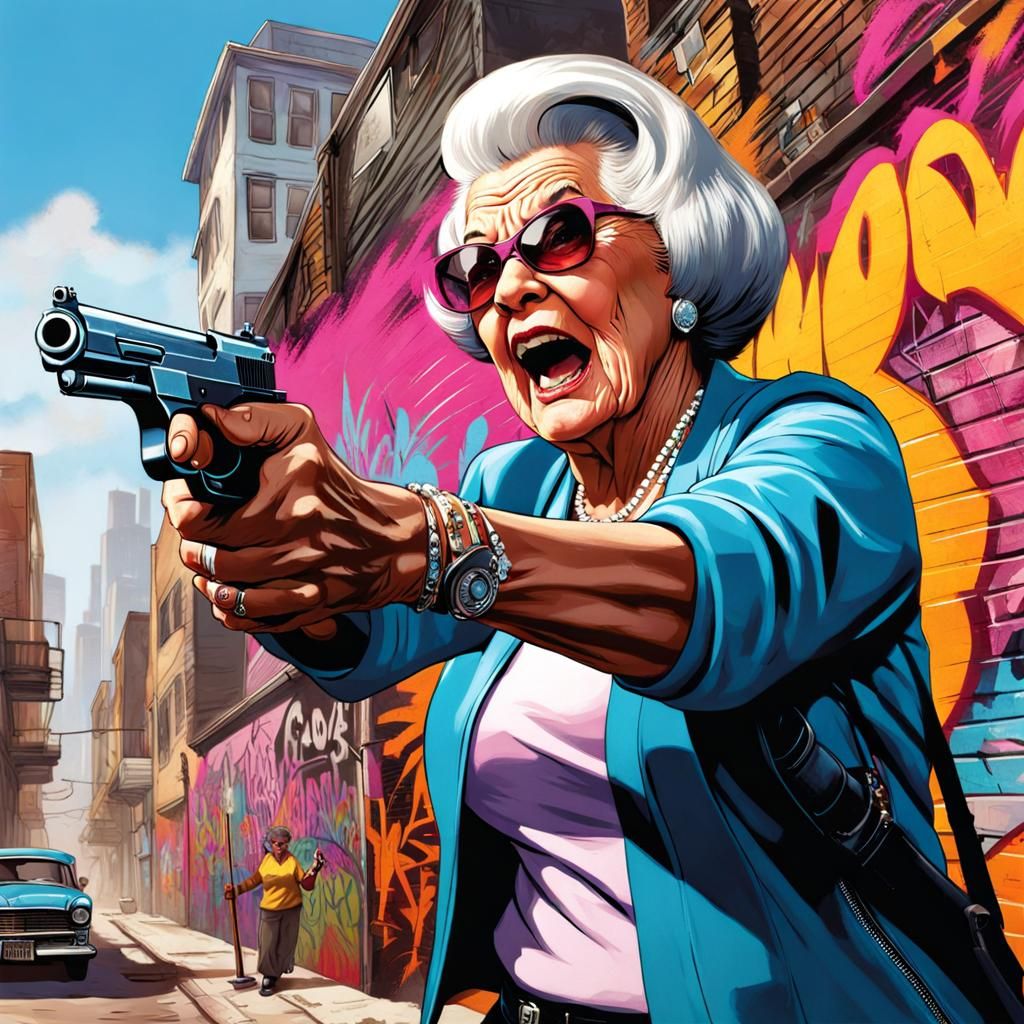 Gun Granny in the Inner City