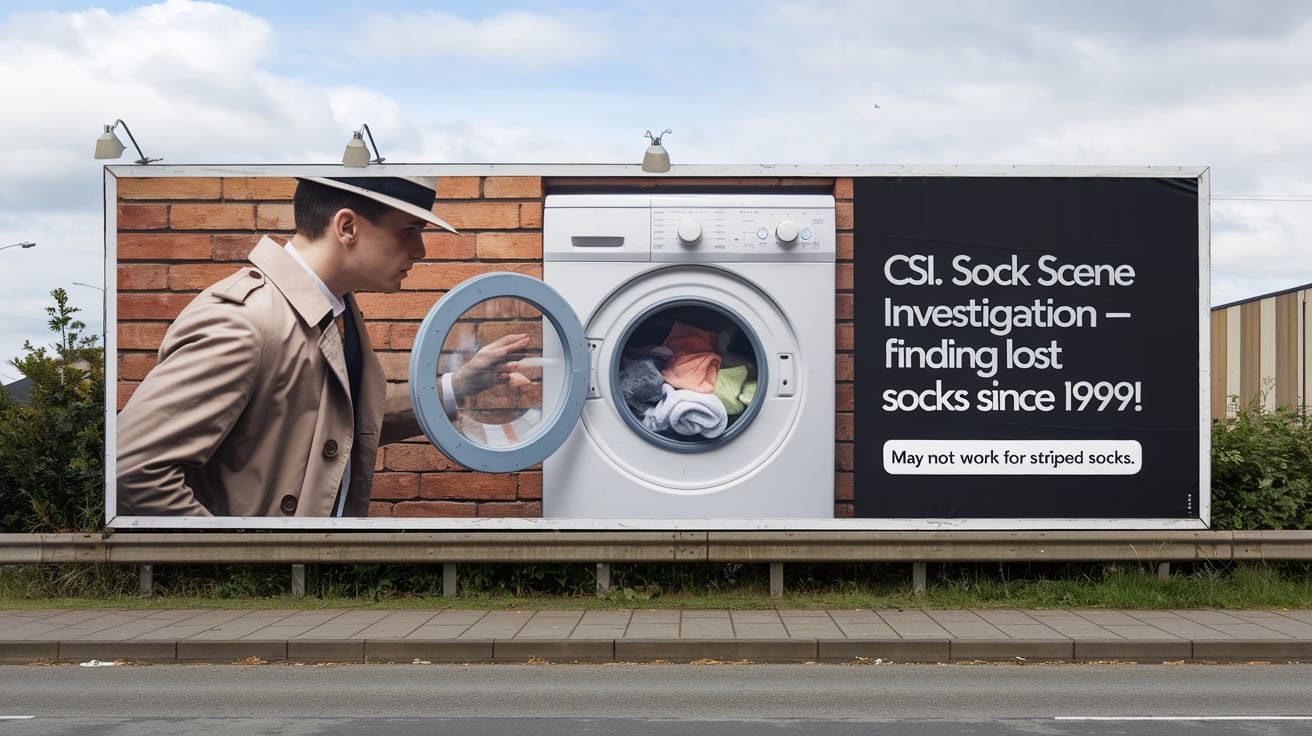 In Search of the Lost Sock  by @Taurus