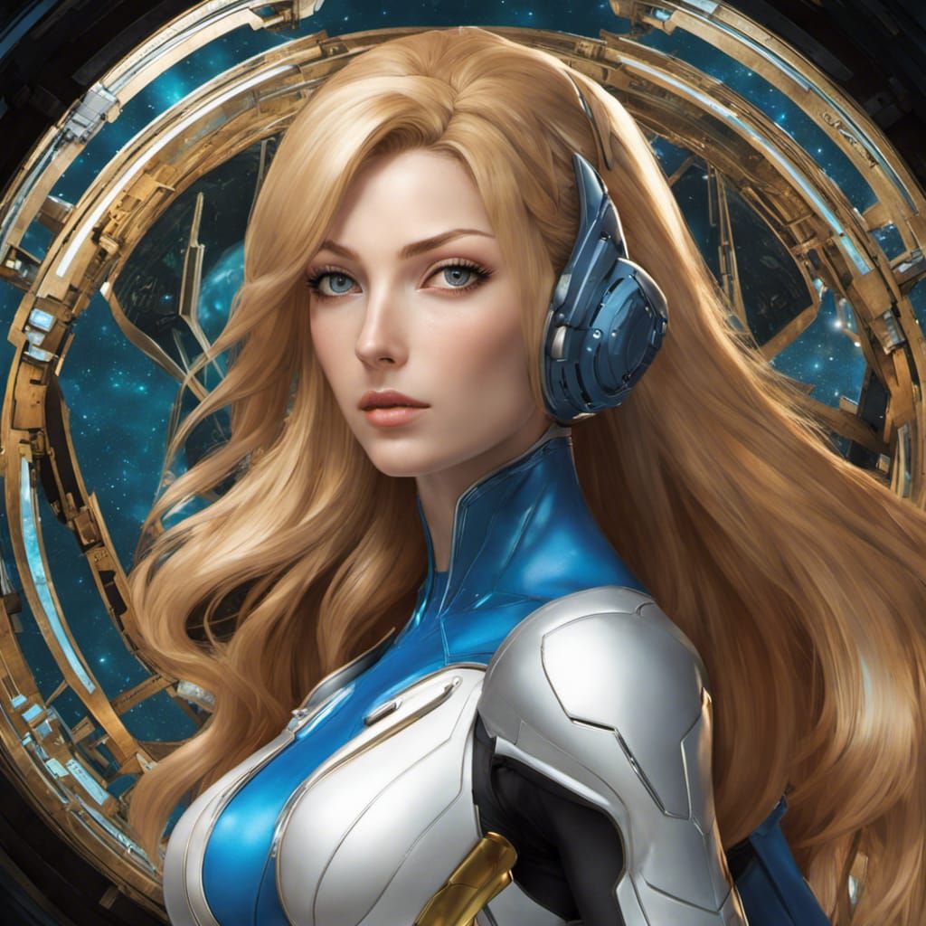 Zero Suit Samus - AI Generated Artwork - NightCafe Creator