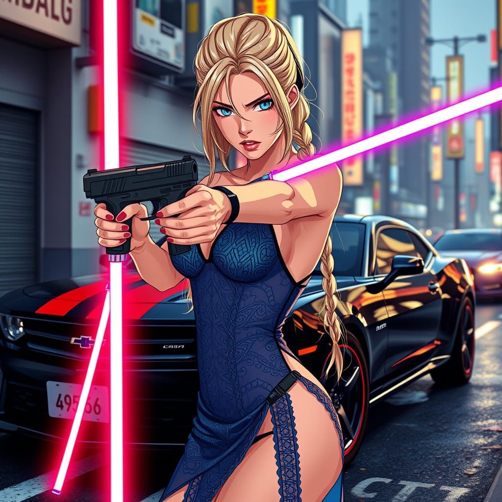 E.L.LIE in Animated style