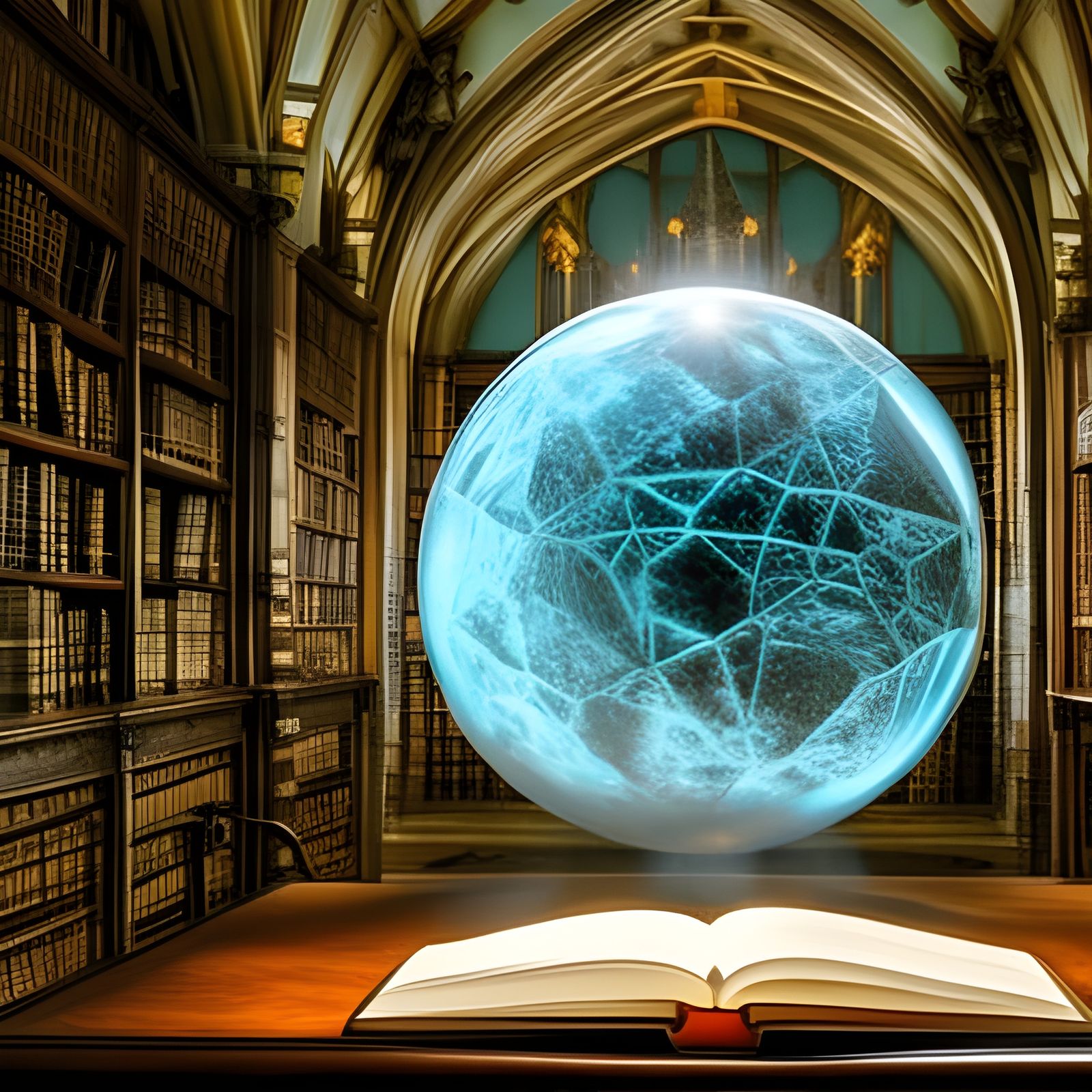 The Sorcerer's Library   by @Mog