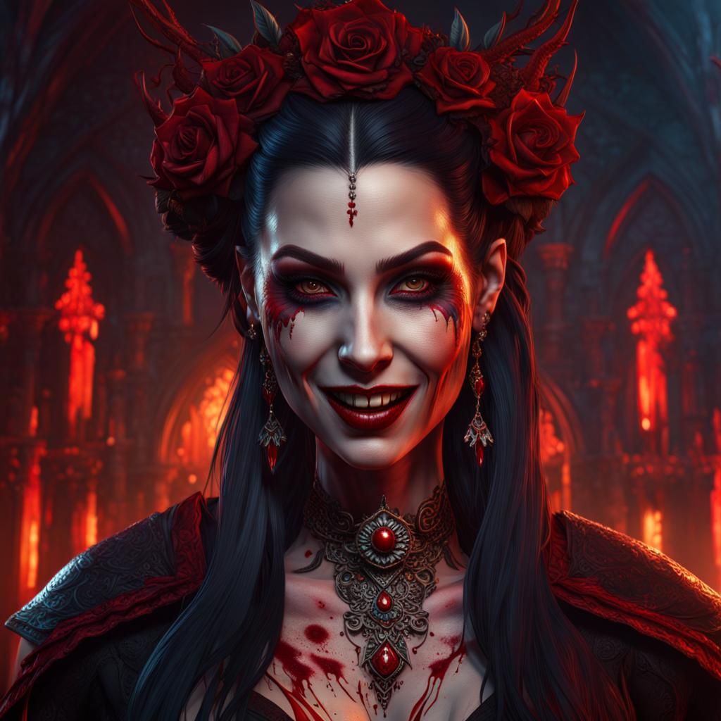 the princess of hell - AI Generated Artwork - NightCafe Creator