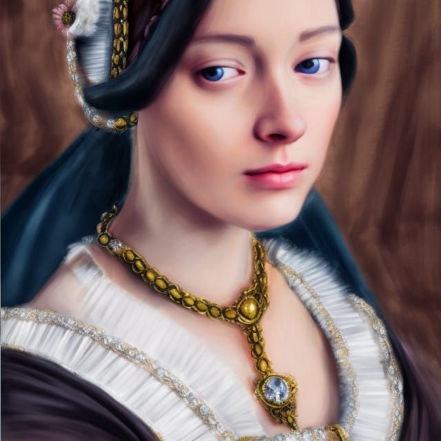 Anne Boleyn - AI Generated Artwork - NightCafe Creator