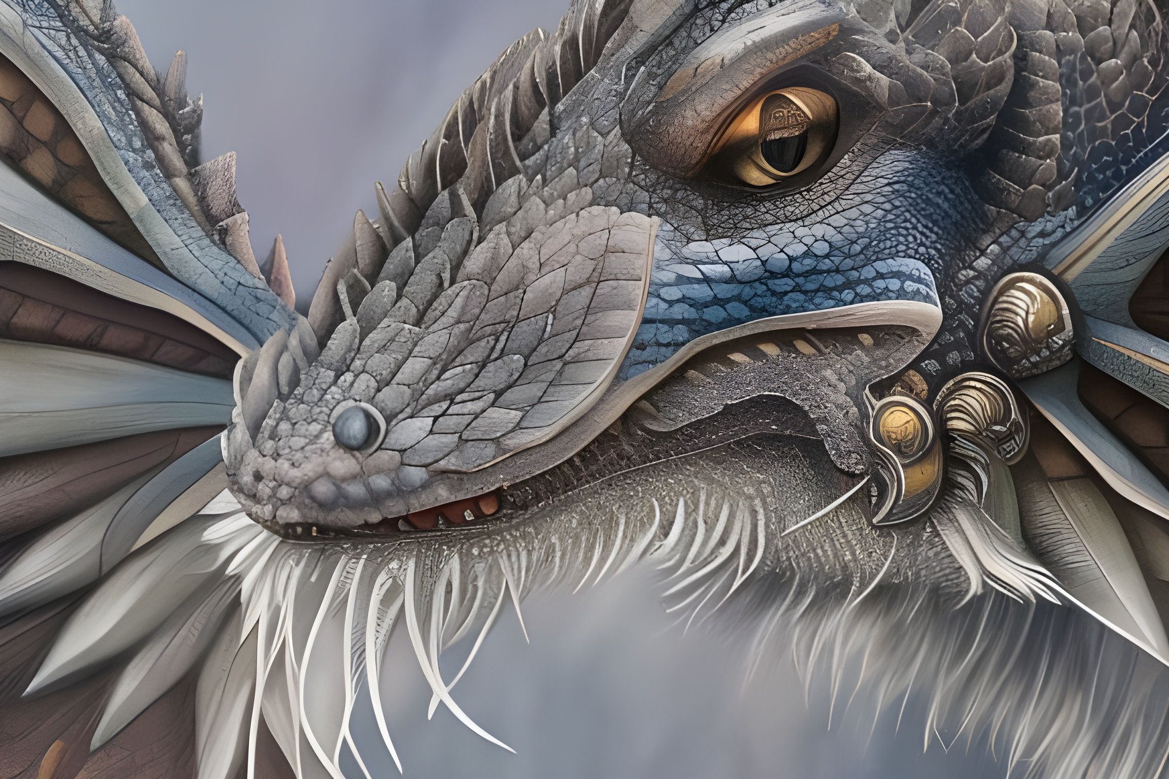 Undulant Sky Dragons at the Edge of Forevermore - AI Generated Artwork -  NightCafe Creator