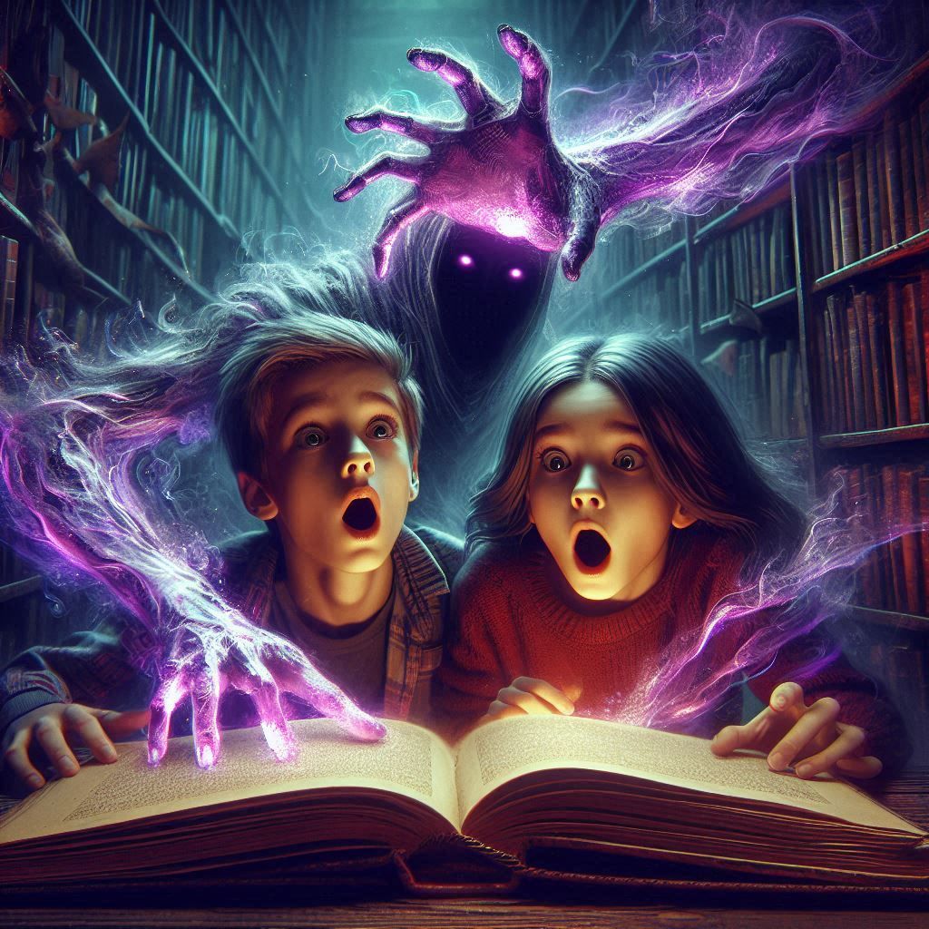 SPOOKY ADVENTURE IN THE LIBRARY