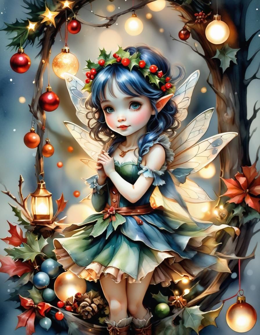 Christmas fairy