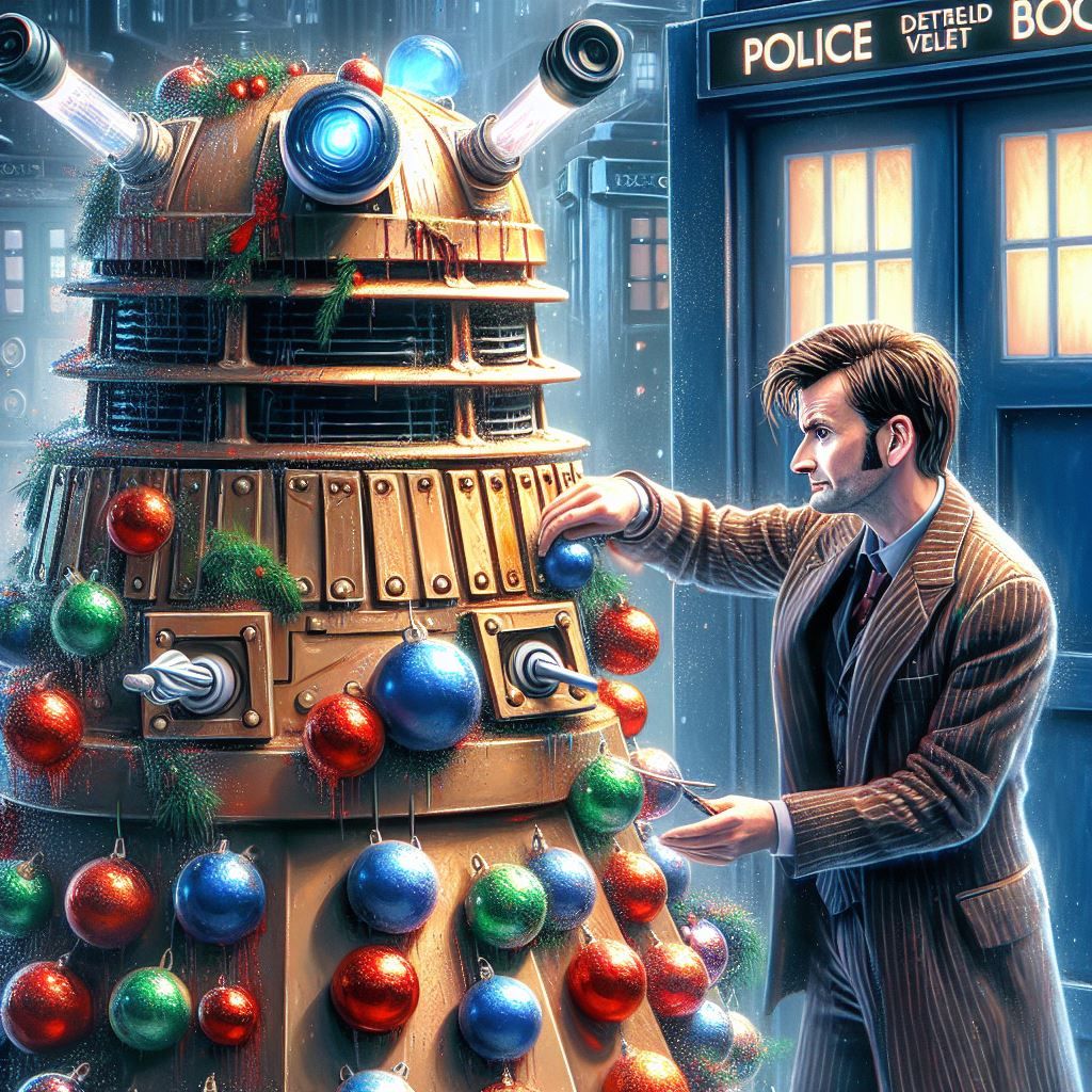 Dalek Christmas Tree