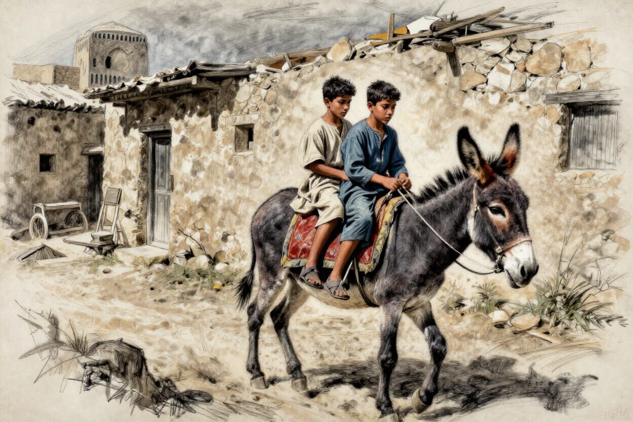 Sharing A Ride  by @Wanderlust Dreamer