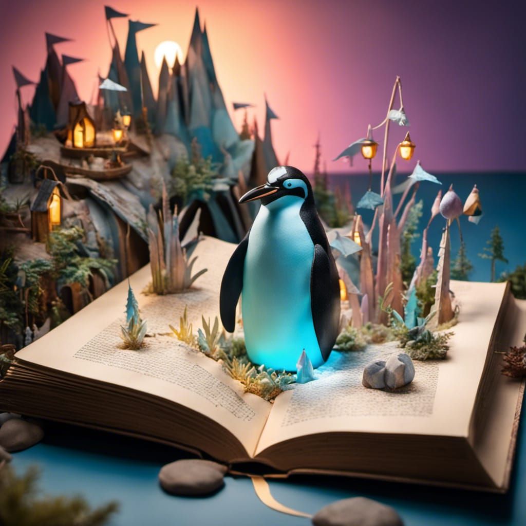 Penguin Popup Book