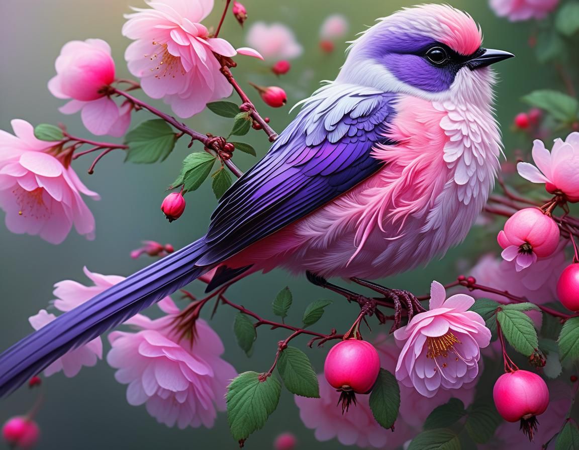 spring bird  by @vegenia