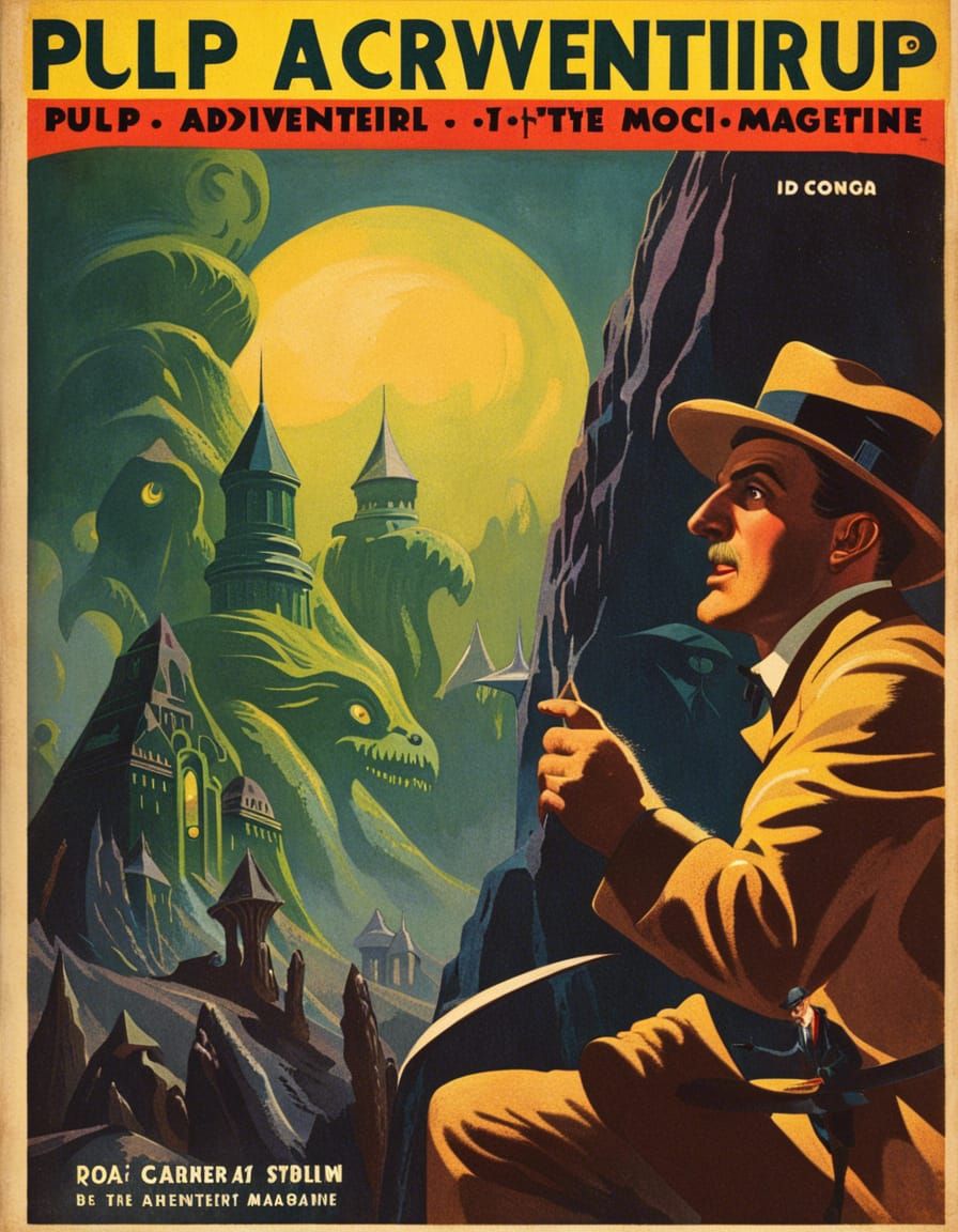 Pulp Adventure Cover #15