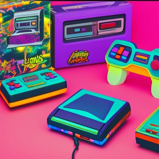 Colorful console  by @RandomUser1234
