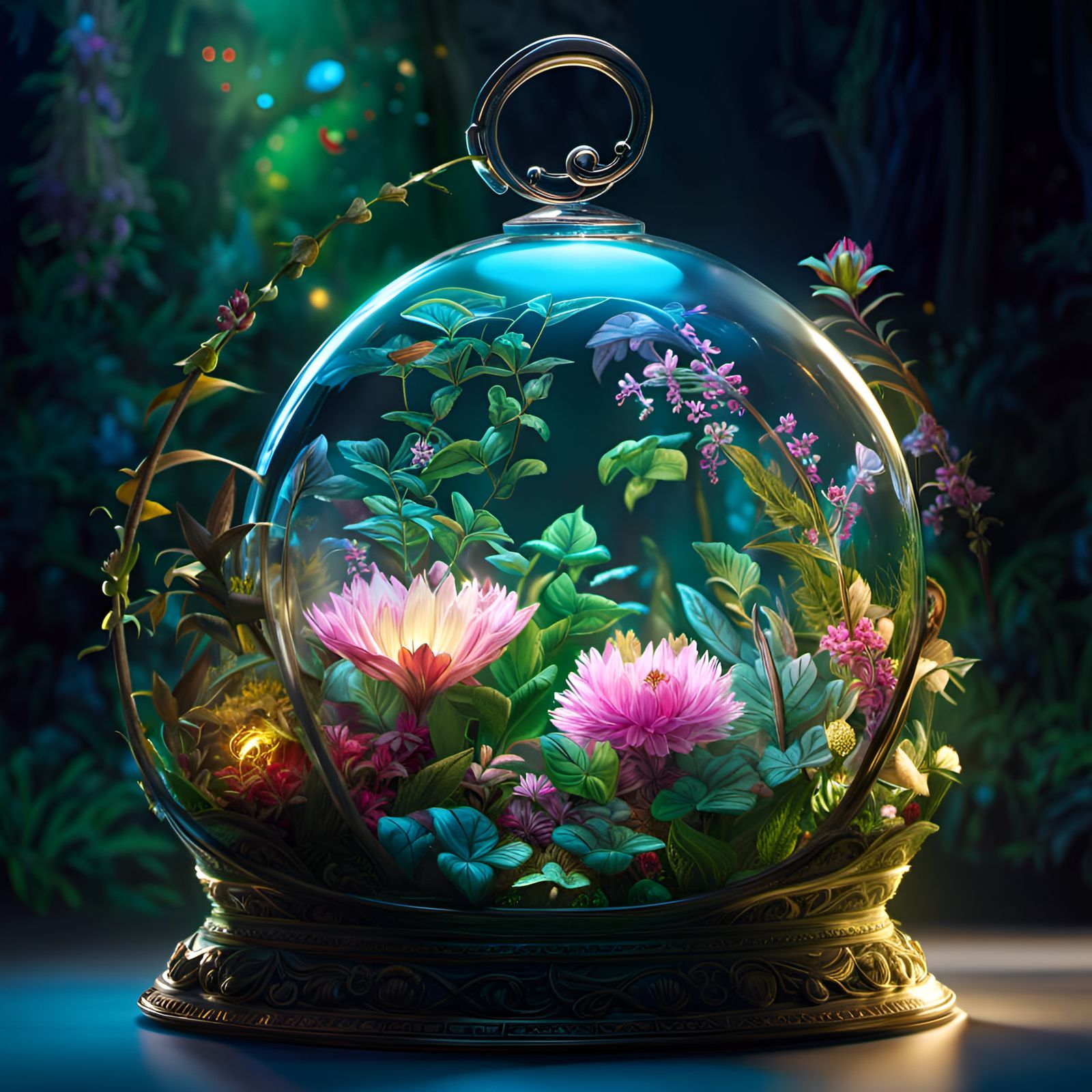 The Magic garden  by @PlatypusPunk