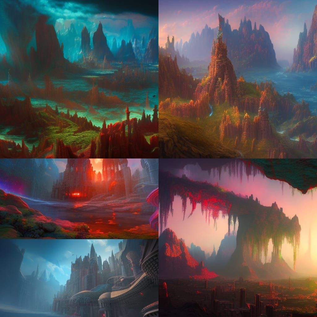A 3-d world through the lense of 3-d glasses