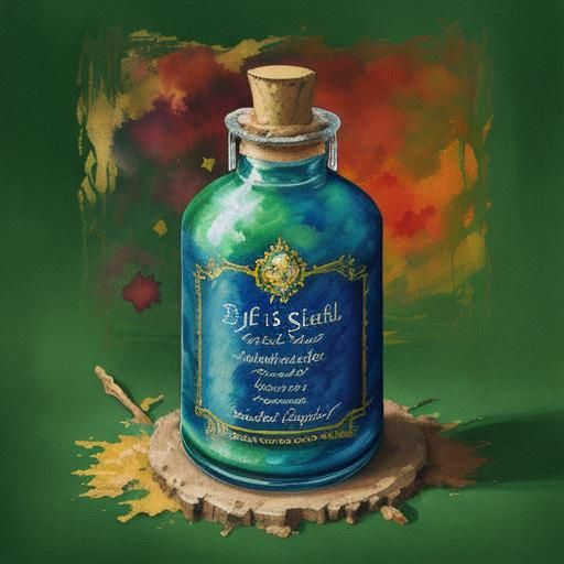 elf's spell in a bottle