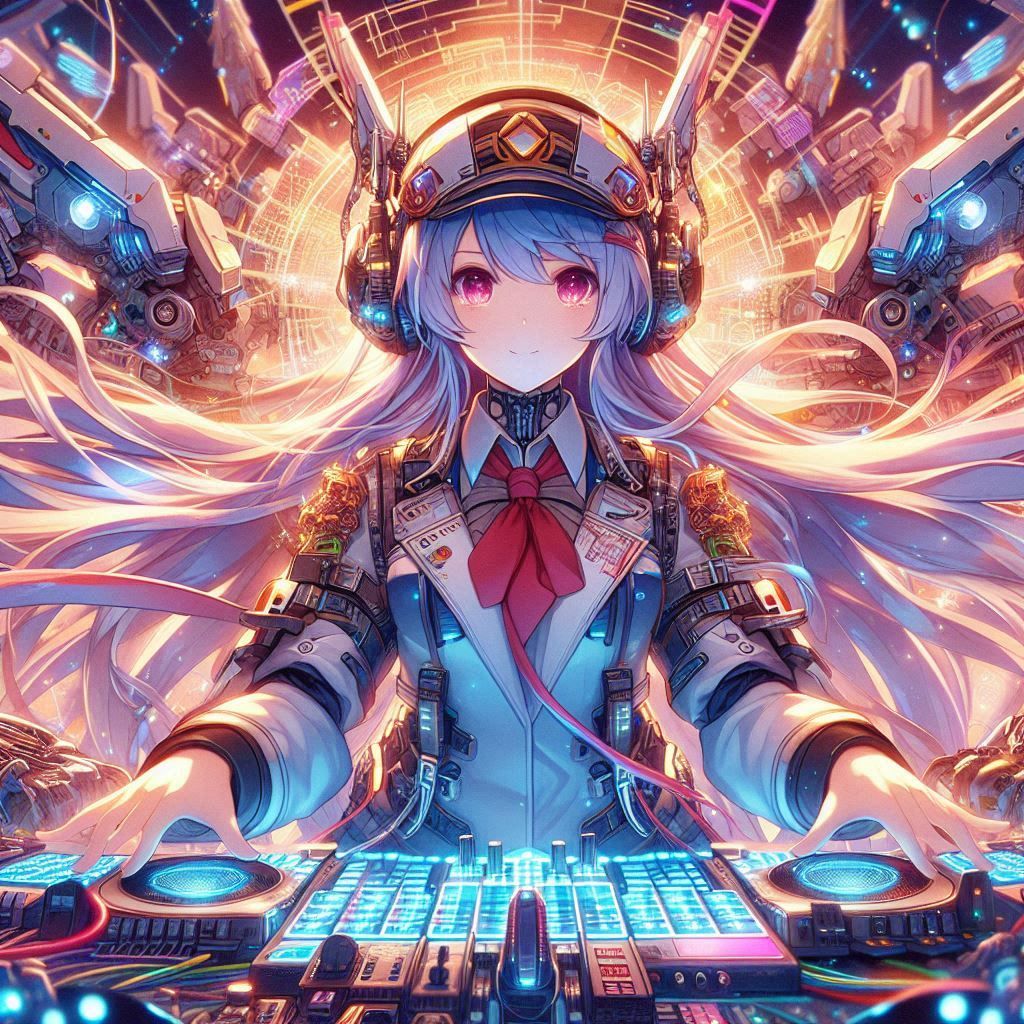 anime Beatmania IIDX artwork illustration Himmel cute older ...