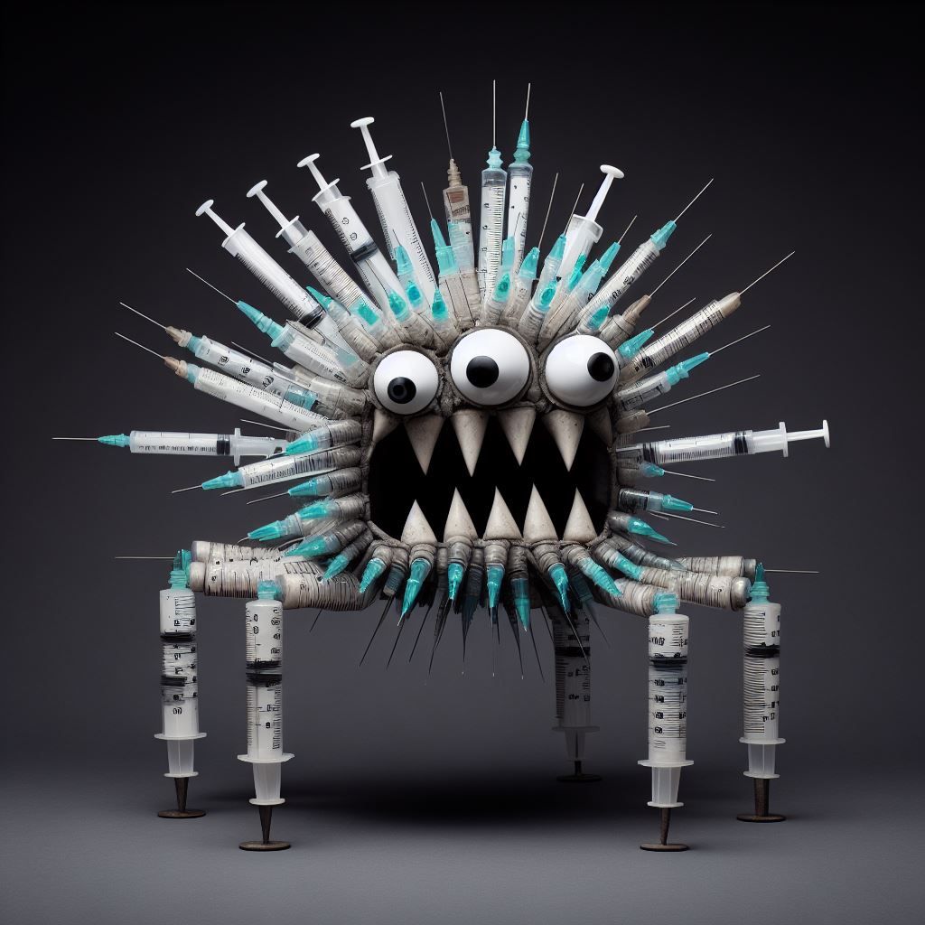 Syringe Monster - Ai Generated Artwork - Nightcafe Creator