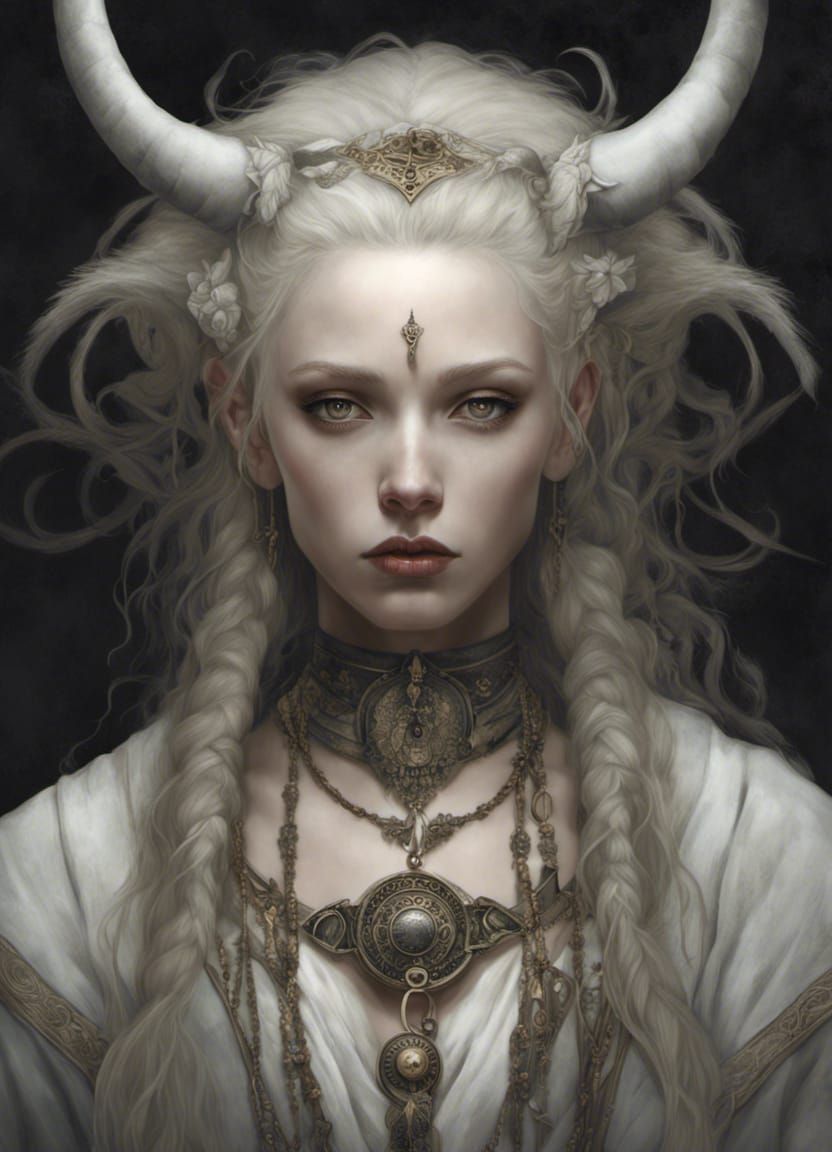 weird viking chick