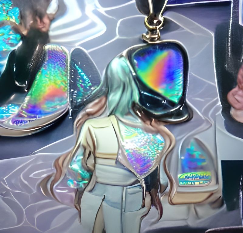 Abstract Image Created From Empty Prompt