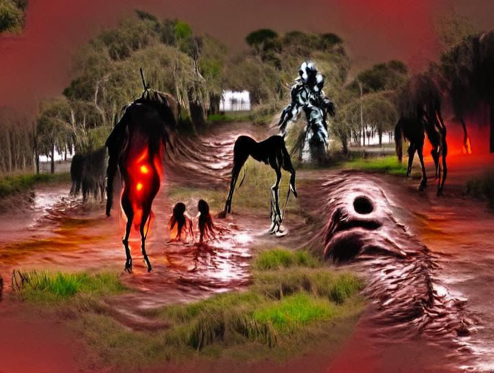 Nuckelavee Harvesting the Damned