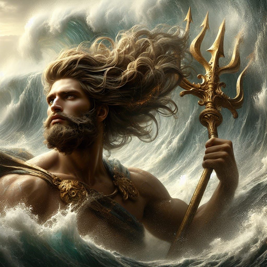 Poseidon - AI Generated Artwork - NightCafe Creator