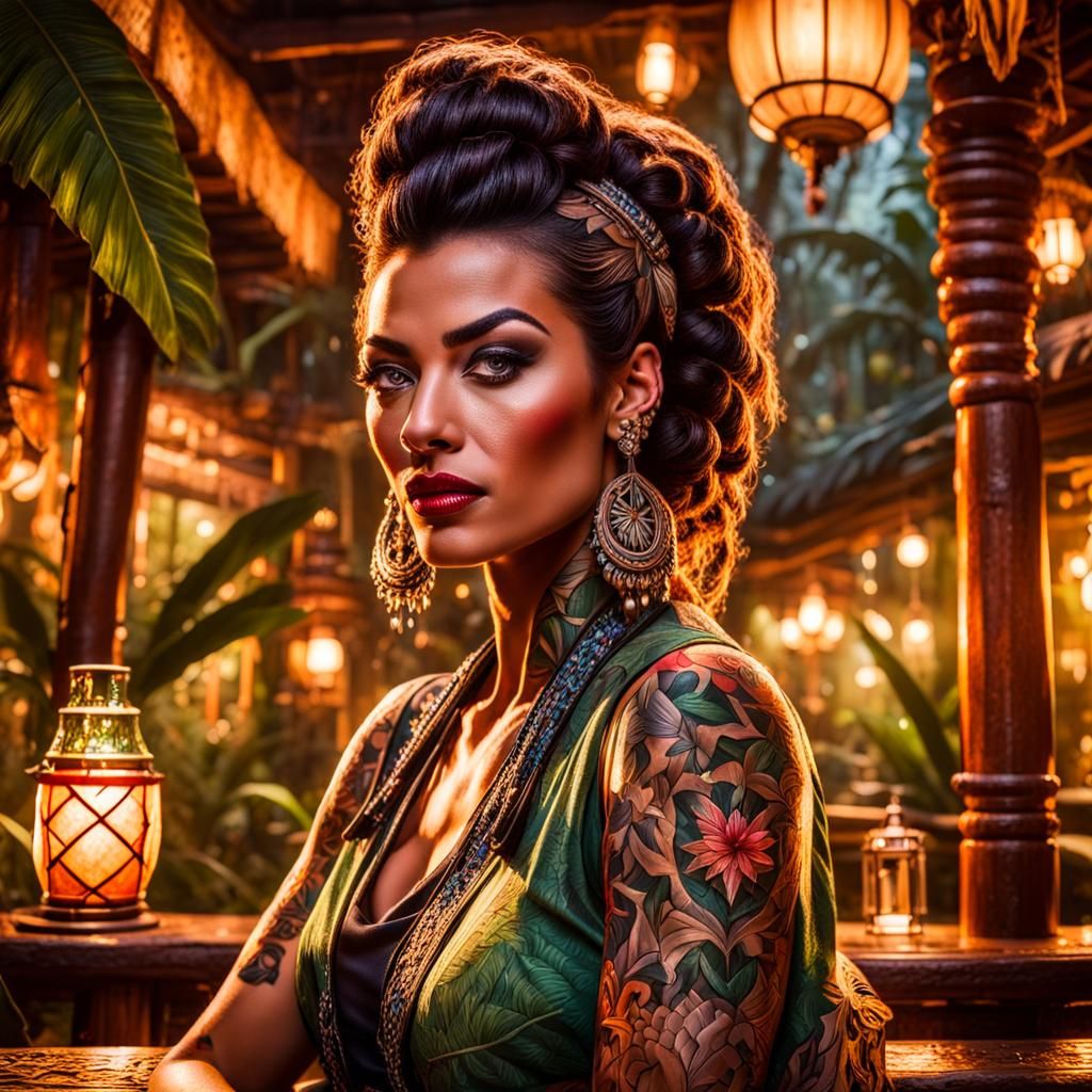 Lady of Mystery  by @Phalaris