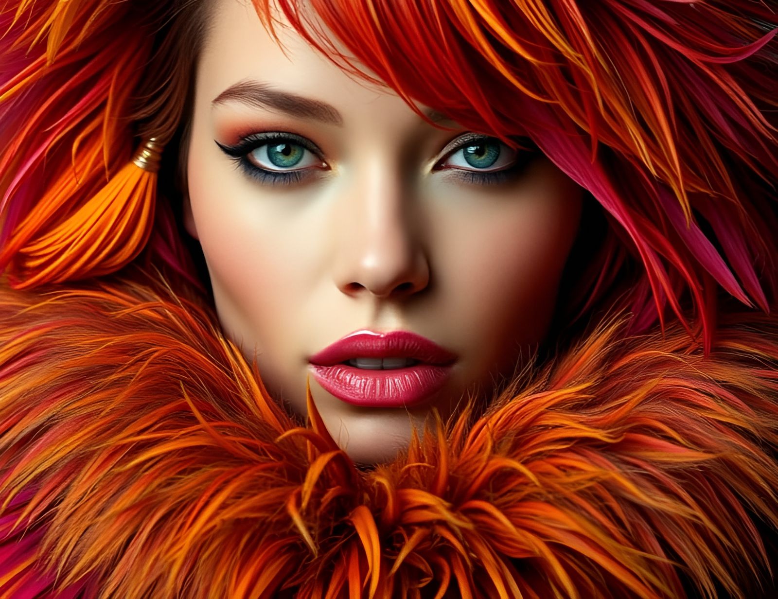 Ginger close-up   by @avionesplateados 