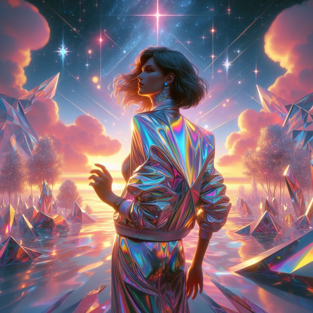 portrait compelling interpretation of hajime sorayama ice sc...