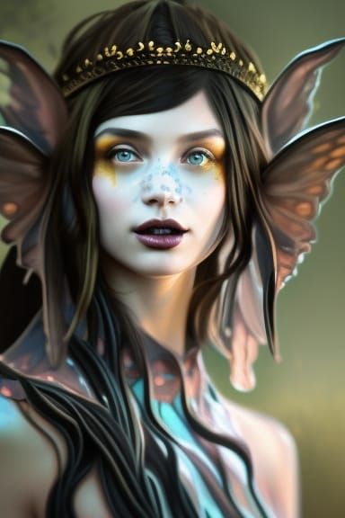 Nymph Queen - AI Generated Artwork - NightCafe Creator