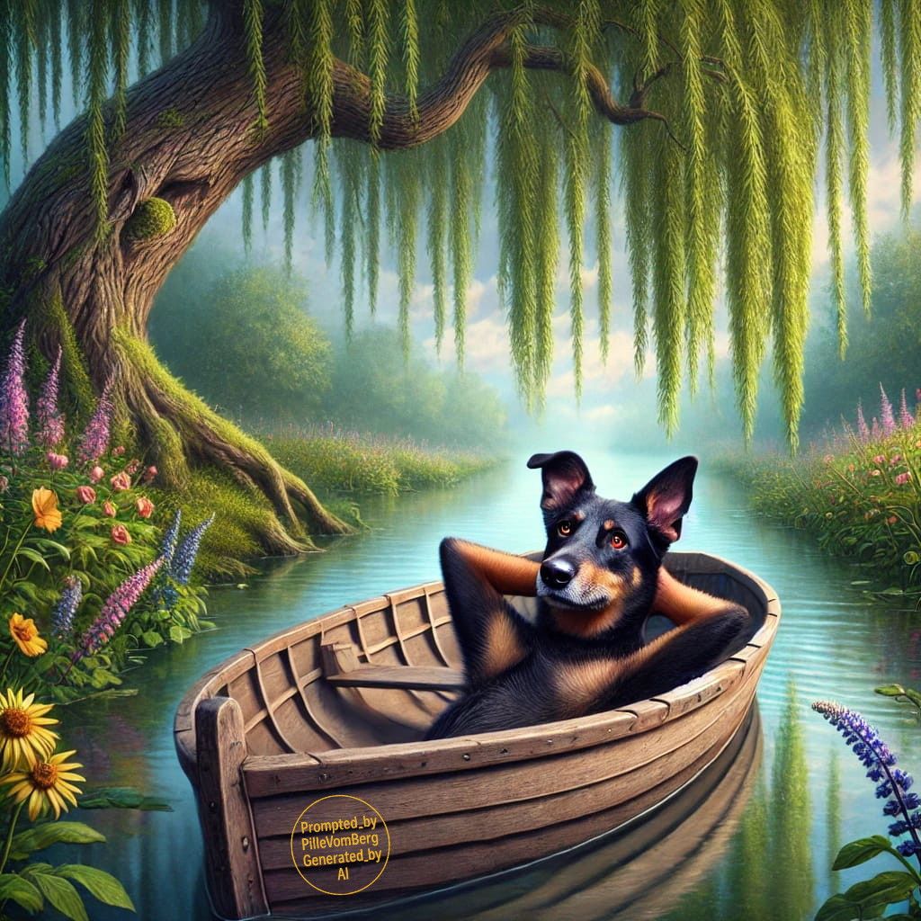 Benji enjoys the peace and quiet far away from any roads