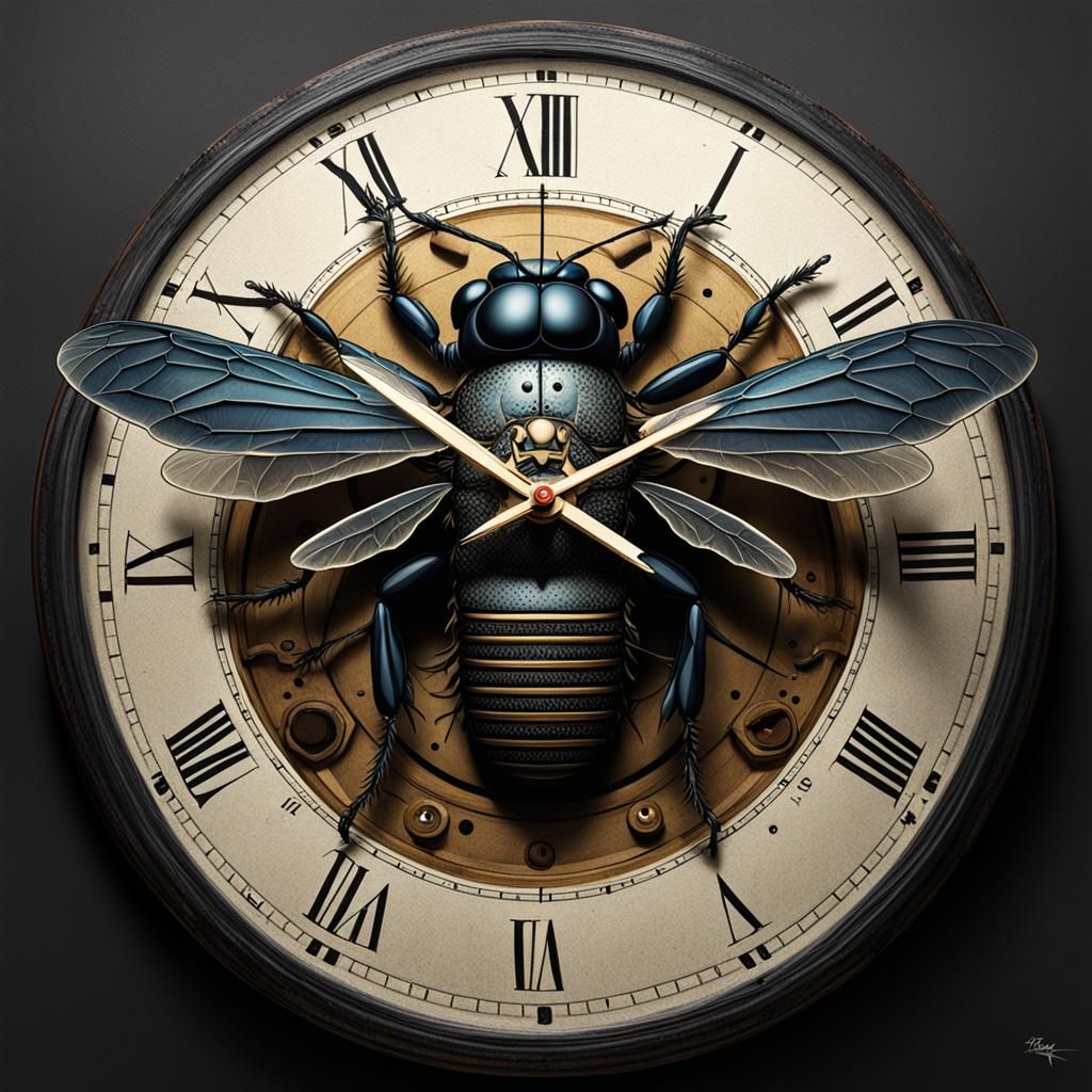 Time flies  by @Thibedusud