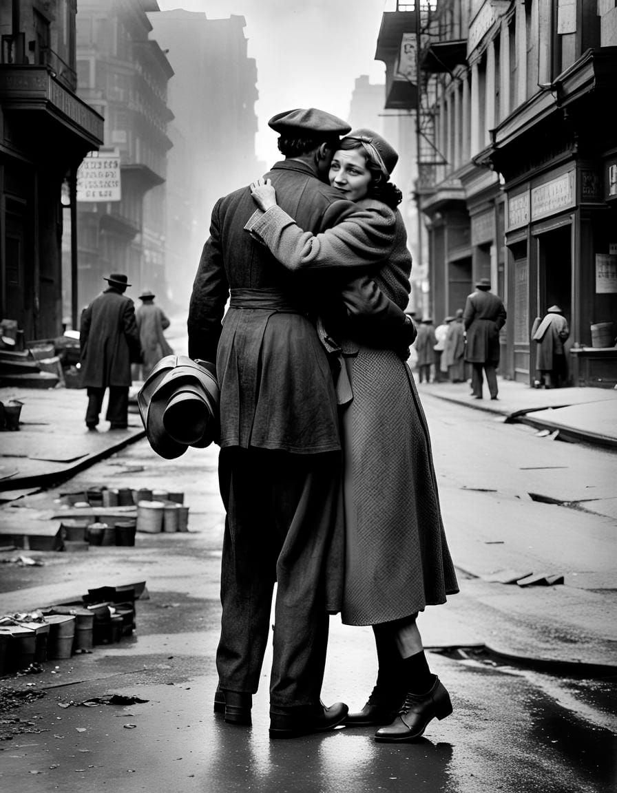 The hug  by @Ex-Nihilo