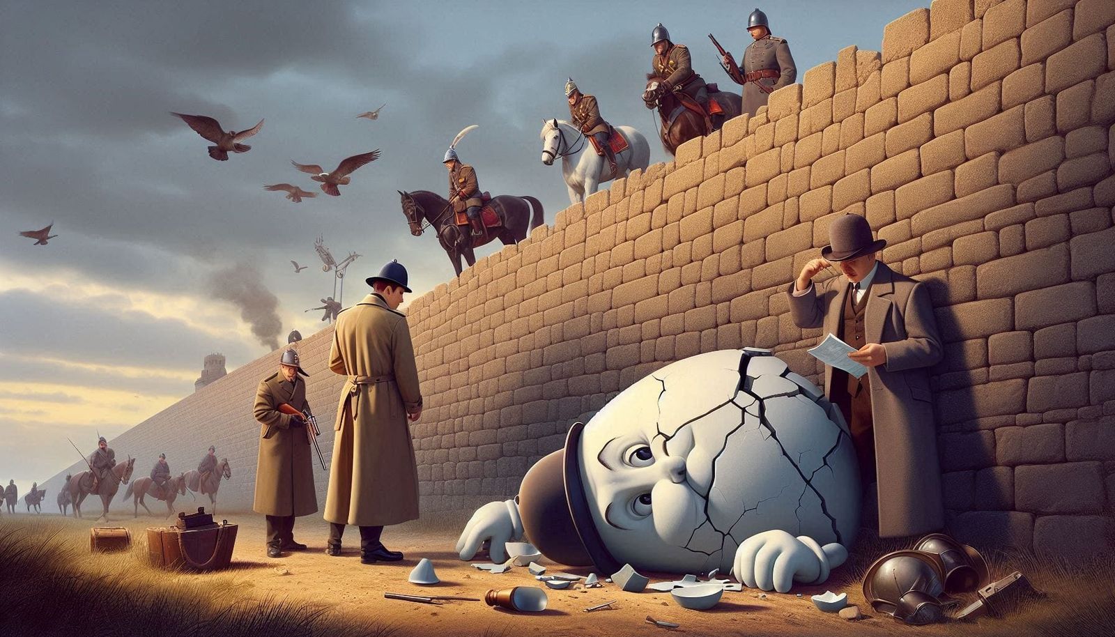 Poirot investigates - "Humpty Dumpty's great fall"