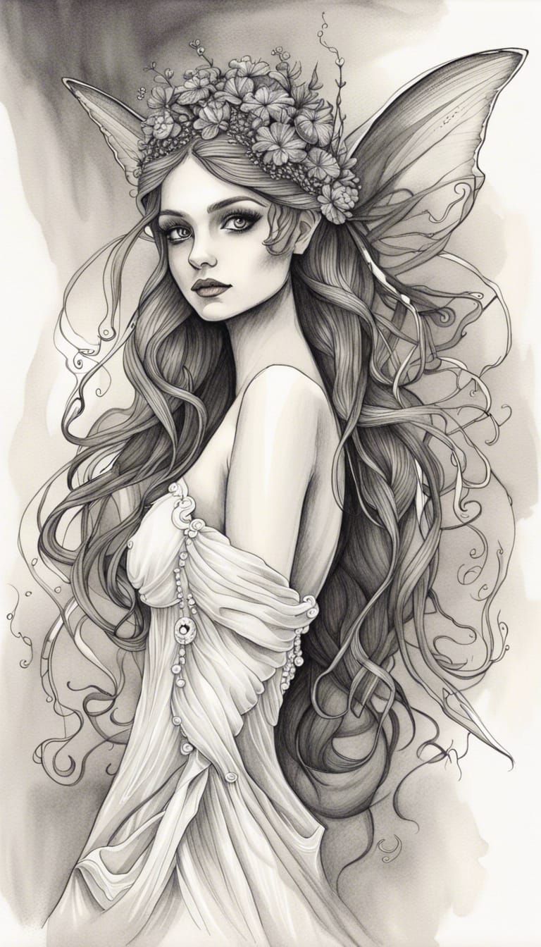 Fairy Bride  by @Cheshy