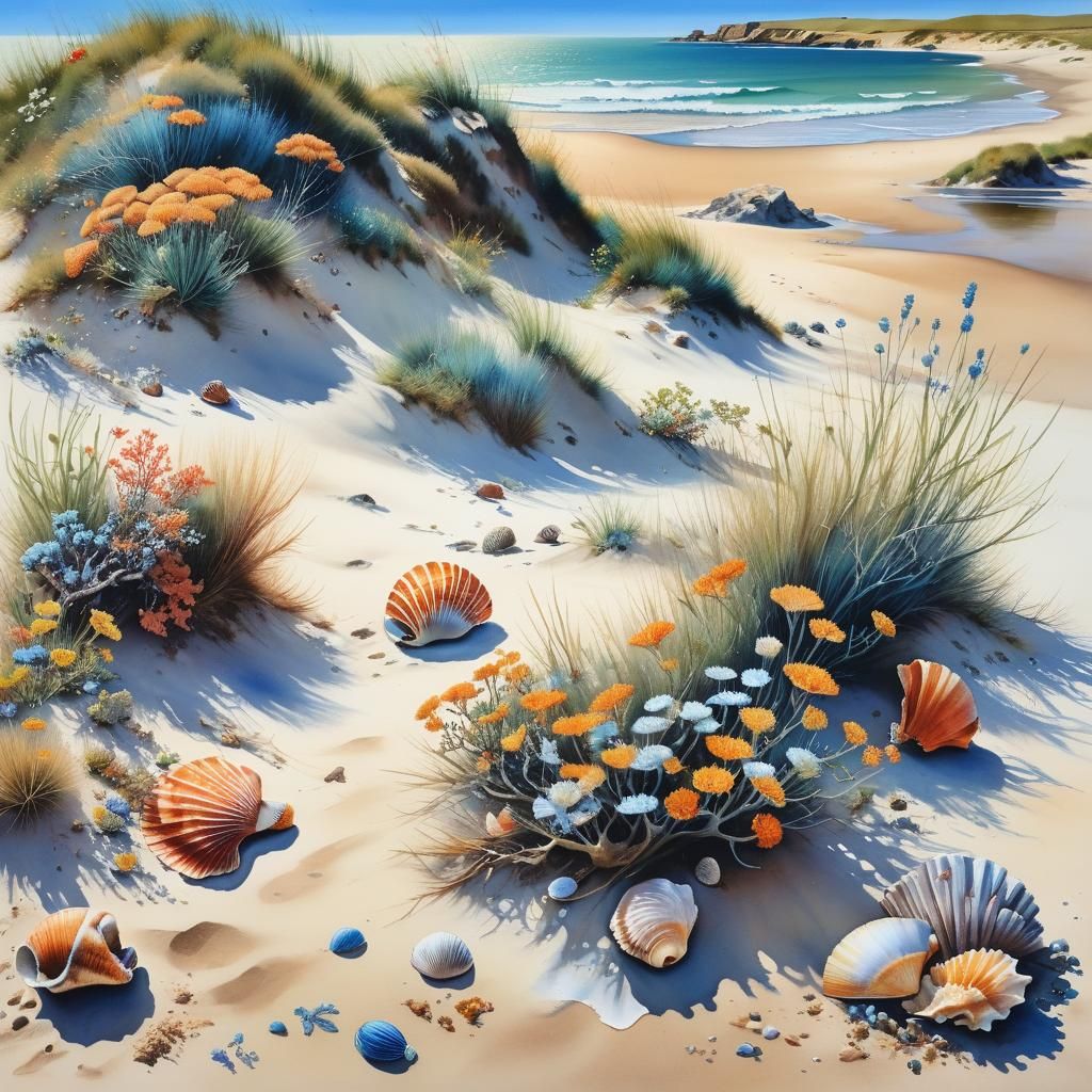 At the shore