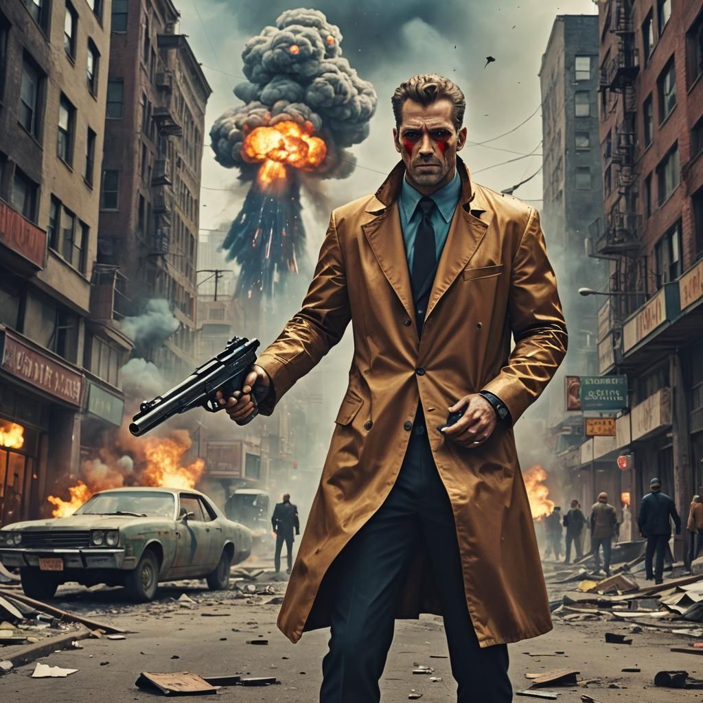 Atomic Man with a gun
#mystery
#clothed
#color
#fantasy
#cit...