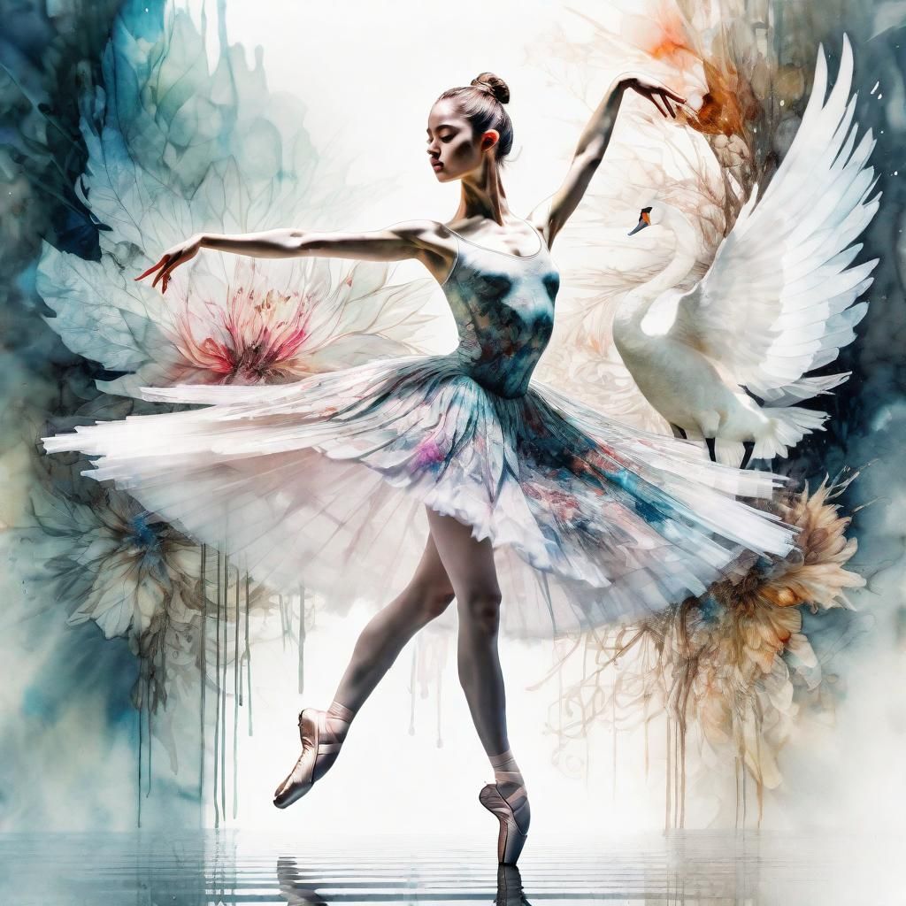 The ballet dancer   by @MArt