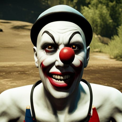 I'm a mime and my beautiful wife is a clown.